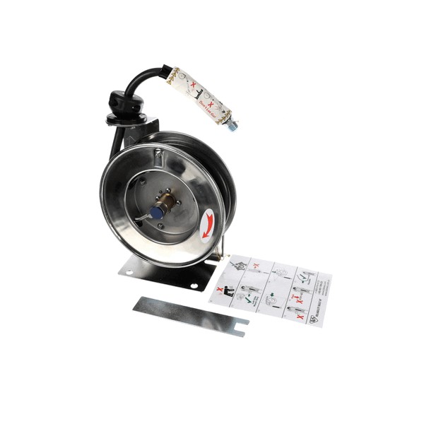 (image for) T&S Brass B-7102 HOSE REEL, 3/8 ID X 12' HOSE, OPEN, STAI
